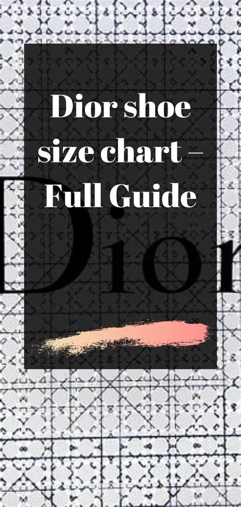 dior size 15|dior size chart clothing.